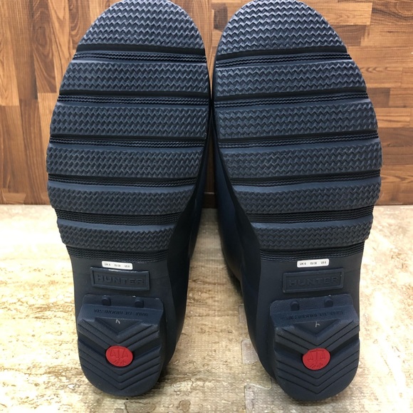 Hunter Women's Original Tall Wide Navy Size 8 - Picture 7 of 14